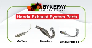 Honda exhaust system parts